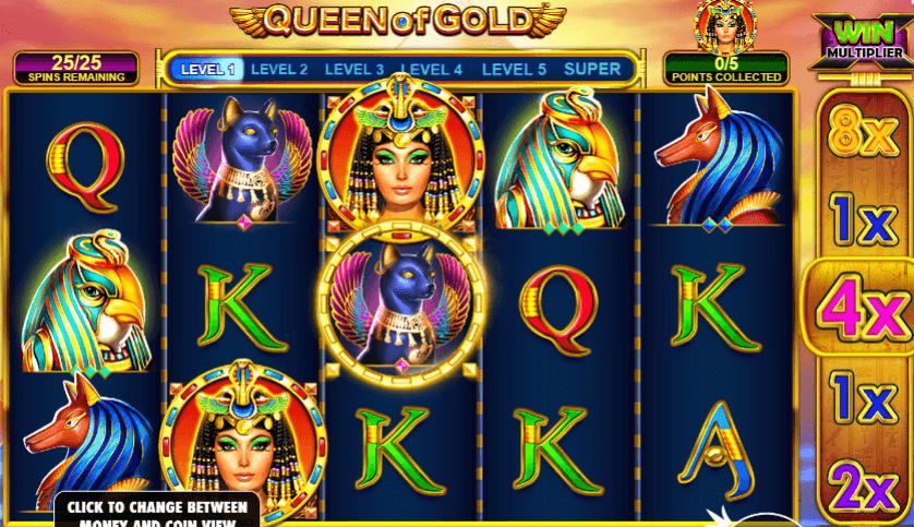 สล็อต Queen of Gold