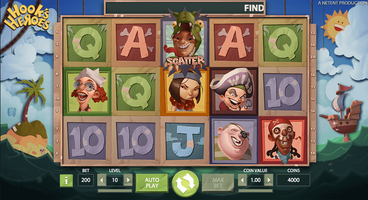 hooks heroes netent 