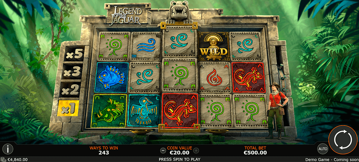 legend of the jaguar playtech 